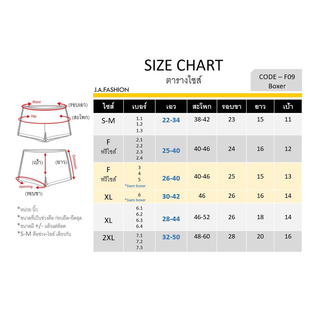 ภาพสินค้า️F09 ️ซื้อ10แถม1 กางเกงบ๊อกเซอร์ Boxer S-2XL*ราคาต่อชิ้น* จากร้าน jacase บน Shopee ภาพที่ 4