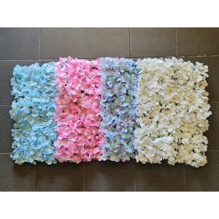 สินค้า แผงดอกไฮเดรนเยียรุ่นหนา 60×40 ซม. กลีบดอกใหญ่ฟู