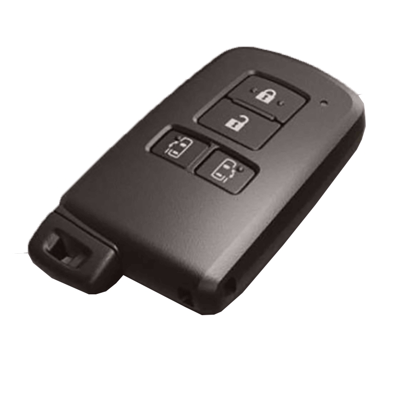 พวงกุญแจรถยนต์-ซองกุญแจรถยนต์-ปลอกกุญแจรถยนต์-แต่งรถ-โตโยต้า-toyota-sienta-วัสดุหนังแท้-โลโก้เหล็ก-ตรงรุ่น-lz-05