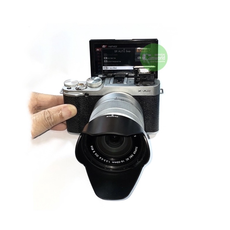 fujifilm-x-a2-fujifilm-x-a2-kit-16-50mm-ถ่ายสวย-มี-wifi-จอพับถ่ายเซลฟี่-black-สีดำ-มือ-2-สภาพดี-เชื่อถือได้-มีประกัน