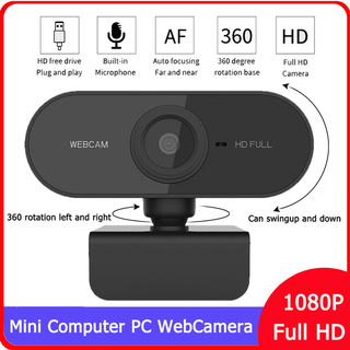 กล้องเว็บแคม 1080P Full Hd พร้อมไมโครโฟนปลั๊ก Usb สําหรับ Pc คอมพิวเตอร์ Mac แล็ปท็อปเดสก์ท็อปกล้องขนาดเล็ก