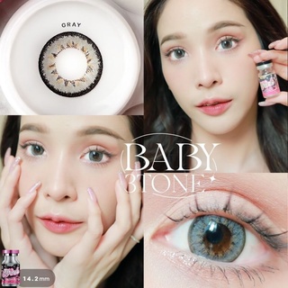 ค่าสายตา -5.50 ถึง -10.00 คอนแทคเลนส์ Wink Lens Baby 3tone(Gray,Brown)