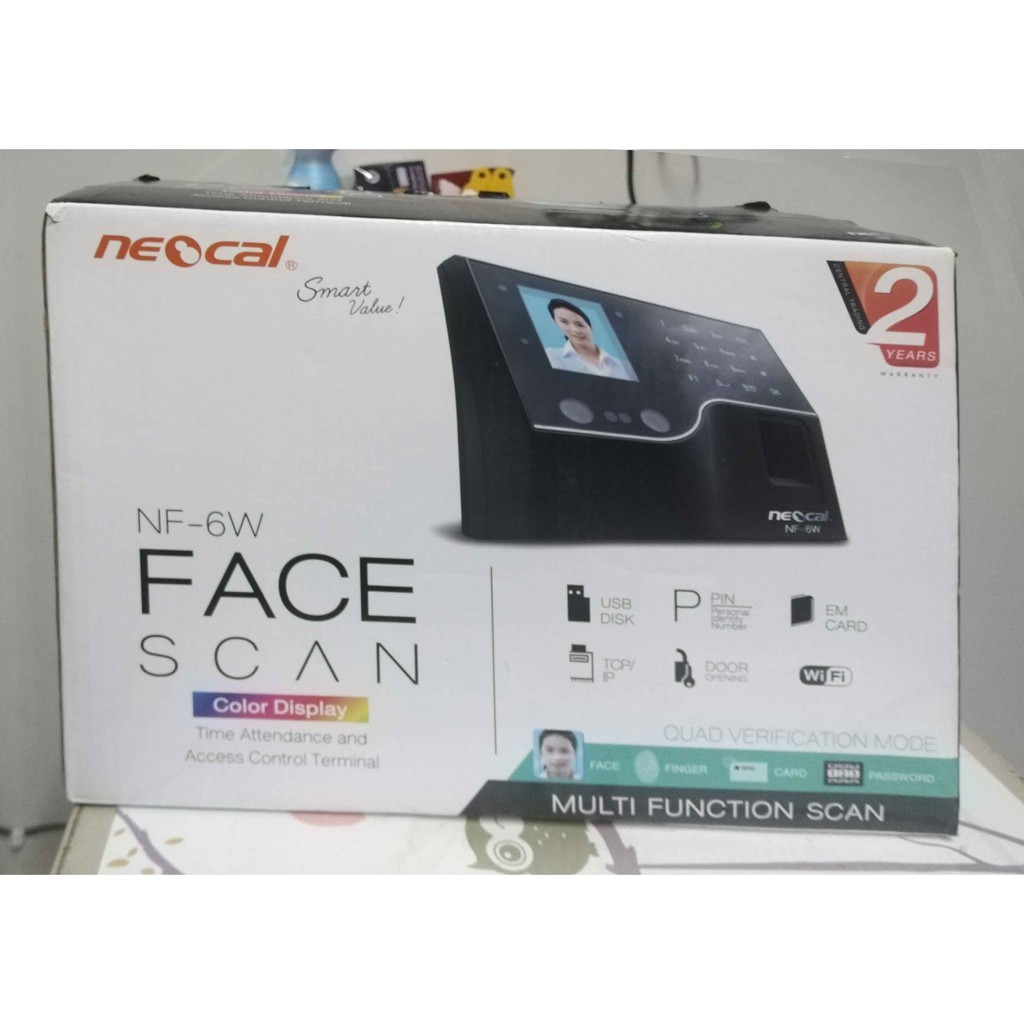 เครื่องแสกนนิ้ว Neocal Face Finger Scan NF6W | Shopee Thailand