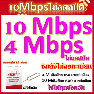 ภาพหน้าปกสินค้าโปรเทพ 10 Mbps ไม่ลดสปีด เล่นไม่อั้น เติมเดือนละ 200 บาท แถุมฟรีเข็มจิ้มซิม ที่เกี่ยวข้อง