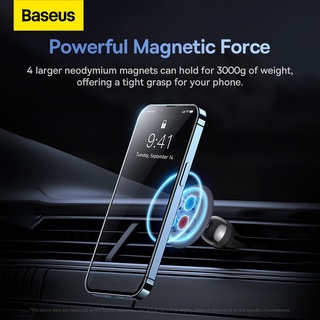 Baseus ที่วางโทรศัพท์ในรถยนต์ แบบแม่เหล็ก หมุนได้ 360 องศา