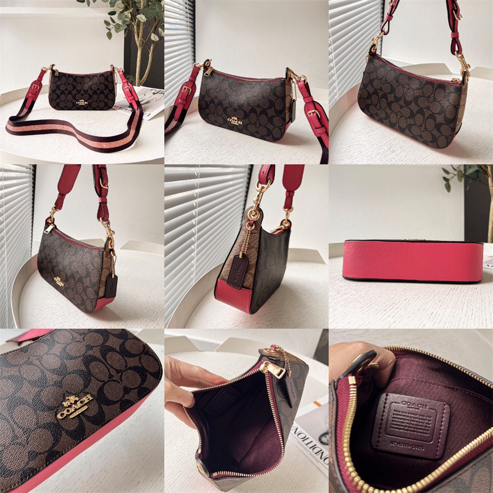 coach-c6825-c7264-c6823-c6817-c6818-c6824-c7973-jes-baguette-ผู้หญิง-crossbody-สลิง-mahjong-กระเป๋า