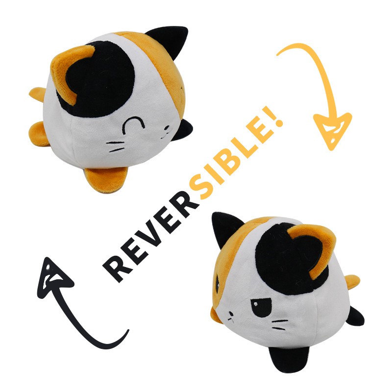 foreverbest-reversible-flip-plush-cat-พลิกตุ๊กตาสัตว์-ตุ๊กตา-แมว-ของเล่น-ตุ๊กตาสัตว์-ตุ๊กตาของเล่นตุ๊กตา-ของเล่นเด