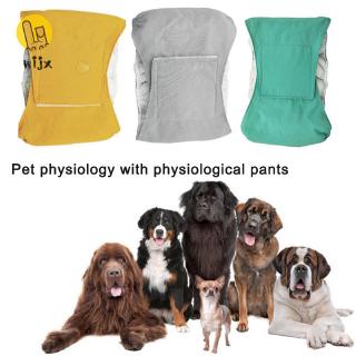 ภาพหน้าปกสินค้าWiJx❤❤❤Summer Korean Reusable Male Pet Dog Nappy Pants Simple Menstrual Sanitary Diaper Pets Supply @TH ที่เกี่ยวข้อง