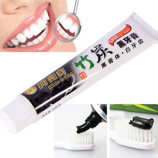 🅑🅔 ยาสีฟันไวท์เทนนิ่ง ดูแลสุขอนามัย สีดํา