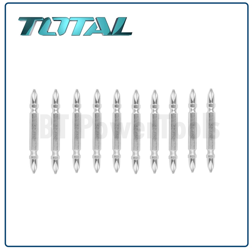 total-ดอกไขควงลม-2-หัว-1-ดอก-tac16ph233-ph2-x-65-มม-ดอกไขควงลม-พลังแม่เหล็กดึงดูดสูง-screwdriver-bit-ดีเยี่ยม