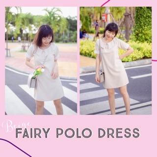 SALE! เดรสคอปก 🌷รุ่น Fairy polo dress