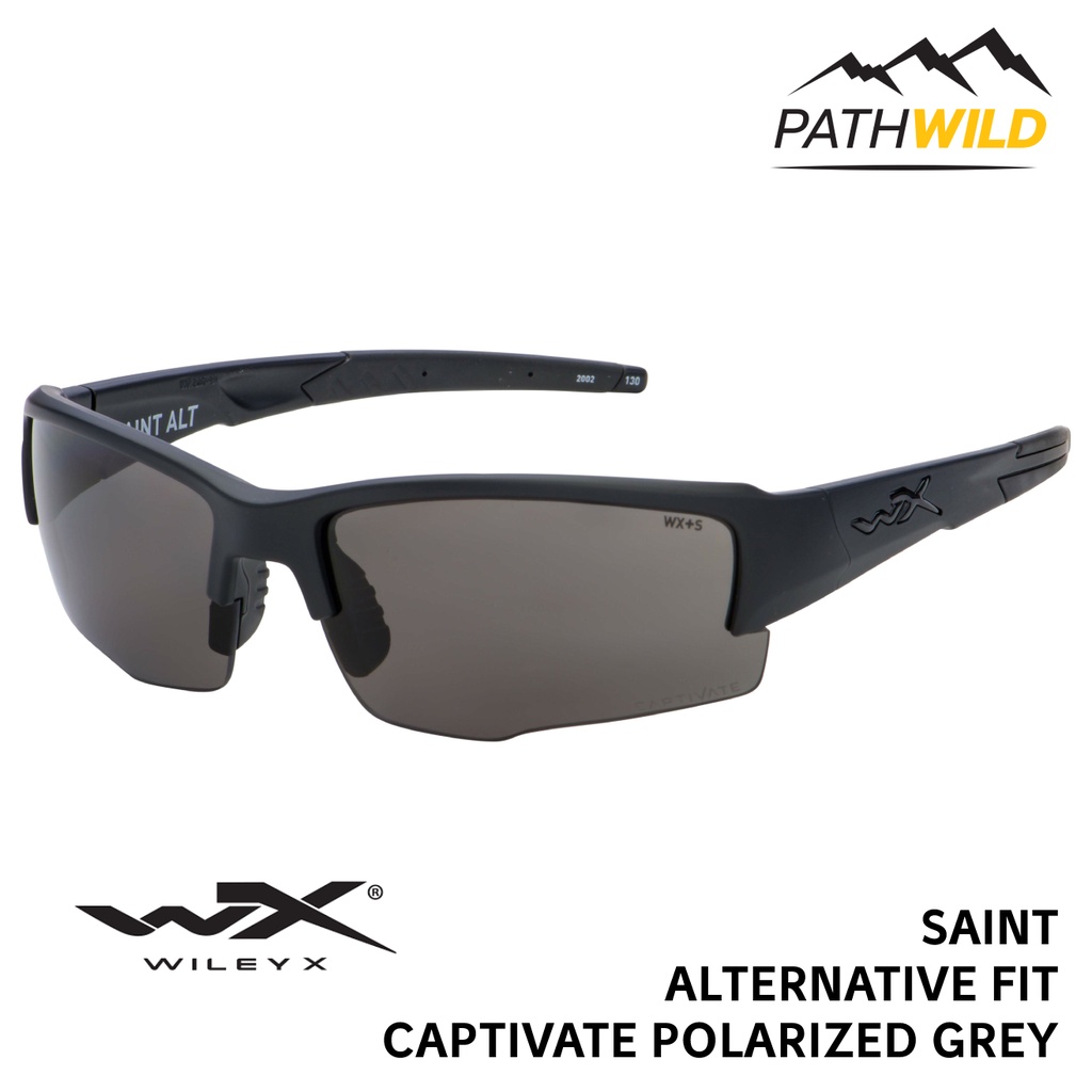 แว่น WILEY-X SAINT ALTERNATIVE FIT กรอบสี MATTE BLACK FRAME ผ่านมาตรฐาน ...