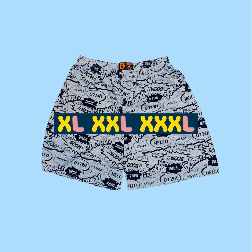 ภาพหน้าปกสินค้า( ลด60%) ️บ๊อกเซอร์ไซส์ใหญ่ XL-2XL-3XL Boxer XL XXL XXXL ผ้านิ่ม ของพร้อมส่งจัดส่งไวมาก จากร้าน octobie_shop บน Shopee