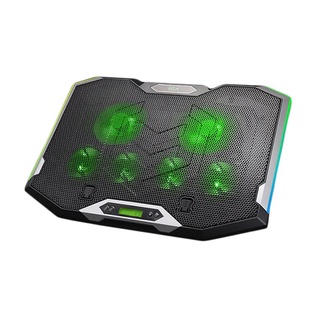 EGA Type CP1 RGB Gaming Cooling Pad พัดลมโน๊ตบุ๊ค - (Black)