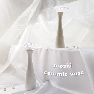 ภาพหน้าปกสินค้า🧁🧁moshi vase🧁🧁 แจกันเซรามิค แจกันดอกไม้ แจกันมินิมอล ของแต่งห้อง(ไม่รวมดอกไม้) ที่เกี่ยวข้อง