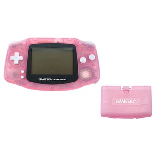 ฝาปิดถ่านเครื่องเกมส์บอย Nintendo Game Boy Advance GBA Battery Cover (สีชมพูใส)