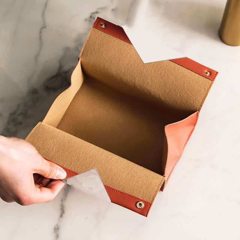กล่องทิชชู่-หนัง-pu-สไตล์นอร์ดิก-กล่องเก็บผ้าเช็ดปาก-แบบตั้งโต๊ะ-กล่องกระดาษเช็ดปาก-กันน้ํา-ตกแต่งบ้าน