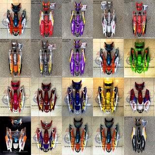 DASH NEW ครึ่งคัน DASH 125 ชุดสี ตามรูป เฟรมรถ กรอบรถ แฟริ่ง Honda ฮอนด้า แดช 125 แดช ตัวใหม่