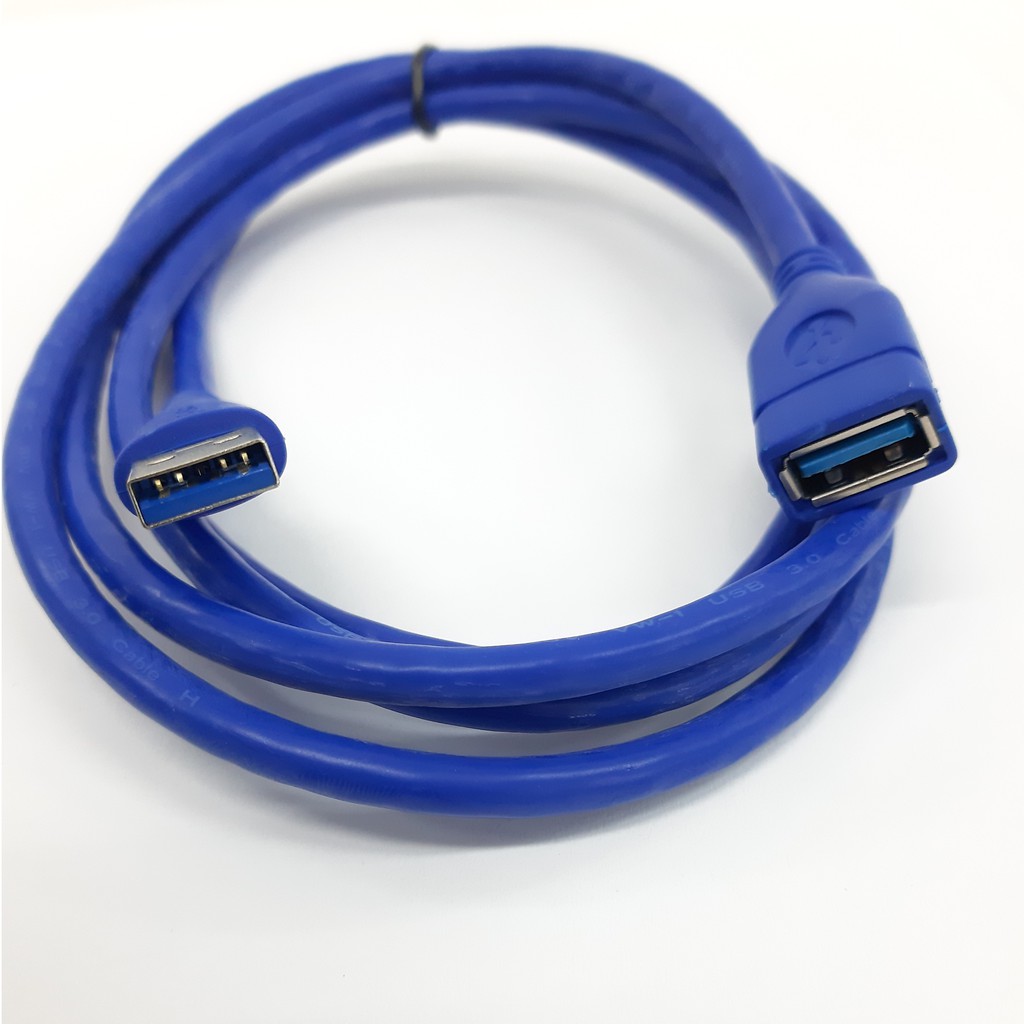 ภาพหน้าปกสินค้าUSB 3.0 Male To Female Extension Cable (ุผู้-เมีย) เพิ่มความยาวสาย USB3.0 สีดำ/ ฟ้า 1.5M3M จากร้าน tukdeeshop.99 บน Shopee