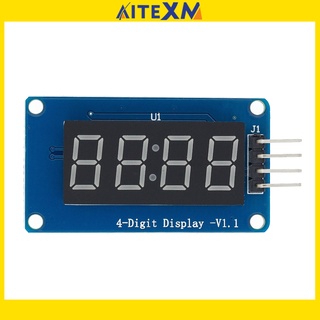 ภาพหน้าปกสินค้าTm1637 โมดูลหน้าจอดิจิทัล LED 4 บิต สําหรับ arduino 7 Segment 0.36 นิ้ว ที่เกี่ยวข้อง