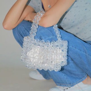 กระเป๋าลูกปัด Crystal beadsbag