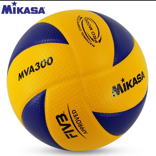 ภาพหน้าปกสินค้าวอลเล่บอล Mva300 วอลเล่บอล ลูกวอลเลย์บอลหนังพียู Mikasa MVA300