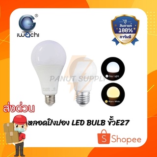 ภาพหน้าปกสินค้า🚛พร้อมส่ง🚛 IWACHI หลอดปิงปอง LED BULB 3-24W ขั้วE27 แสงขาว/วอร์มไวท์ ที่เกี่ยวข้อง