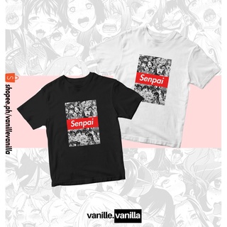 เสื้อยืด - AHEGAO SENPAI เสื้อแถลงการณ์ภาษาญี่ปุ่น