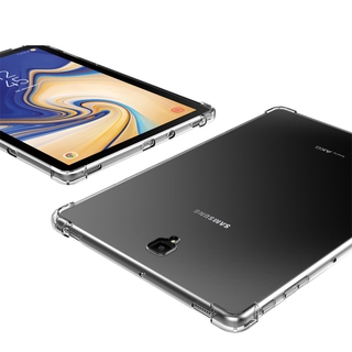 เคสกันกระแทกซิลิโคนใสสําหรับ Samsung Galaxy Tab A 8.4 2020 S6 Lite Tab A7 2020 S7 Plus 2020 T870 T970 Tab T590 T830 S4 10.5 2018 T720 S5E 2019 T510 10.1 P200 8 นิ้ว เคสใสแท็บเล็ต