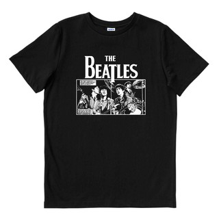 เสื้อยืดผู้ชาย สายการ์ตูน BEATLES | เสื้อยืด พิมพ์ลายวงดนตรี | เพลงเมอร์ช | Unisex | เสื้อยืด พิมพ์ลายดนตรี | ร็อคคลาสสิ