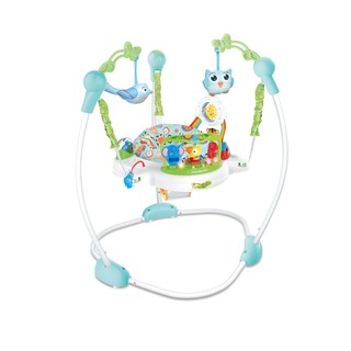 จั้มเปอร์เก้าอี้กิจกรรม 360 องศา Baby walker Jumperoo จั้มเปอร์เด็ก กระโดดมีเสียง มีไฟ หมุนได้ 360 องศา