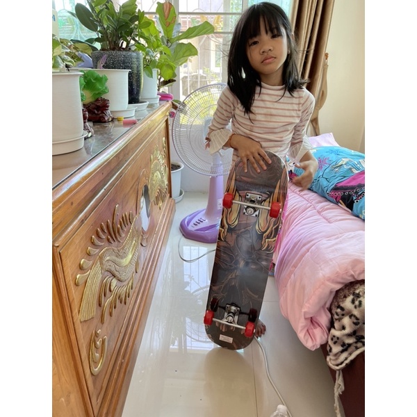 ใส่โค้ด-tkbppbl-รับส่วนลด-50-สเก็ตบอร์ด-4-ล้อ-skateboard-สเก็ตบอร์ดแฟชั่น-ลายสวย