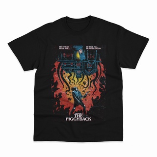 เสื้อยืดผู้ เสื้อยืด พิมพ์ลาย Eddie Munson The Piggyback Stranger Things สําหรับผู้ชาย S-5XL