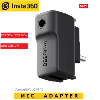 ของแท้ อะแดปเตอร์ไมโครโฟน Insta360 ONE X2 สําหรับ Insta360 ONE X2