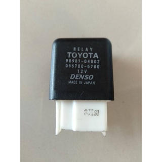 รีเลย์ DENSOToyota. ใช้สำหรับเป็นรีเลย์แอร์12V.5ขา ยี่ห้อ DENSO (แท้ญี่ปุ่น มือ2) ราคาต่อ 1 ชิ้น