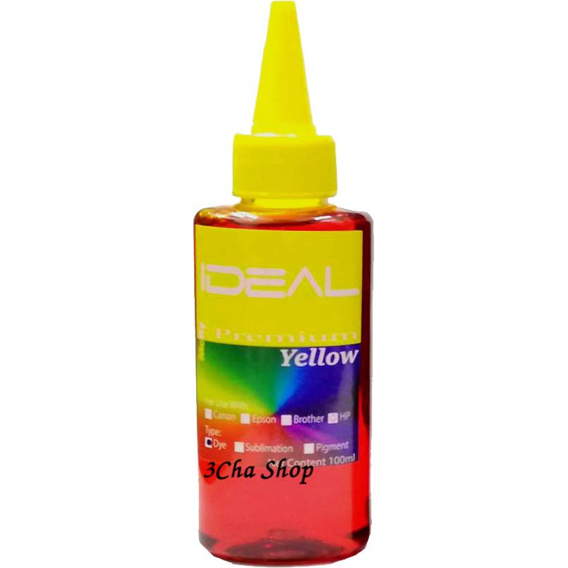 ส่งเร็ว-ideal-premium-หมึกเติม-100-ml-สุดคุ้ม-สำหรับ-epson-inkjet-ink-tank