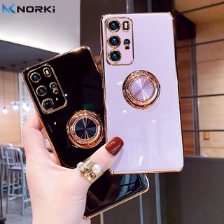 เคสโทรศัพท์มือถือซิลิโคนแบบนิ่มสไตล์หรูหราสําหรับ Huawei P20 P20Pro P30 P30Pro P40 P40Pro P50 P50Pro