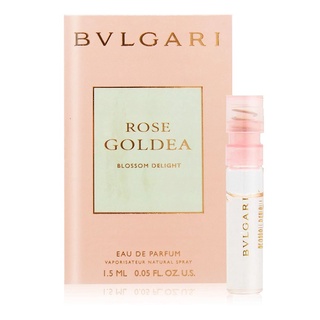 ภาพขนาดย่อของสินค้าBVLGARI ROSE GOLDEA Blossom Delight EDP 1.5ml (ขนาดทดลอง หัวสเปร์ย)
