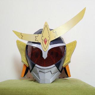 ภาพหน้าปกสินค้าDiy Papercraft Kamen Rider Gaim Wearable หมวกกันน็อค 3 D ของเล่นสําหรับเด็ก ที่เกี่ยวข้อง