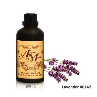 Aroma&amp;more Lavender 40/42 Essential Oil 100% / น้ำมันหอมระเหยลาเวนเดอร์ 40/42 France 100ML