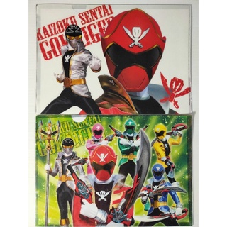 แฟ้ม A4 GOKAIGER THE MOVIE:The Flying Ghost Ship(set2แผ่น)แบ่งขาย