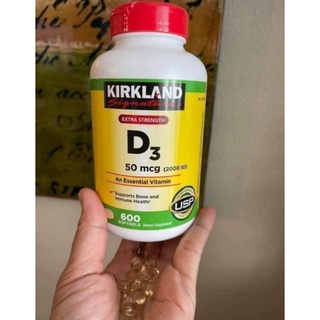 Kirkland Vitamin D3 50mcq (2000 IU)