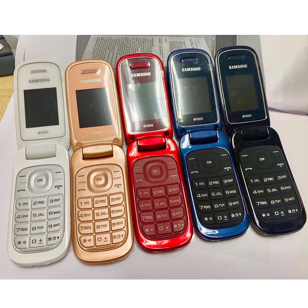 โทรศัพท์มือถือซัมซุง-samsung-gt-e1272-ใหม่-สีกรม-มือถือฝาพับ-ใช้ได้-2-ซิม-ทุกเครื่อข่าย-ais-true-dtac-my-3g-4g-ปุ่มกด