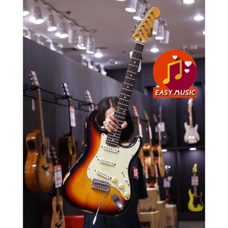 กีตาร์ไฟฟ้า Gusta Relic ST Electric Guitar