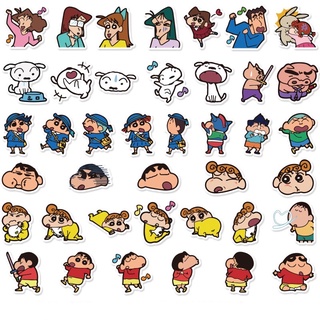 สติ๊กเกอร์ ชินจัง 74 ชินจังจอมแก่น 40 ชิ้น ญี่ปุ่น การ์ตูน เครยอนชินจัง ชินจัง จอมซน สติ้กเกอร์ การ์ตูน ญี่ปุ่น ชีนจัง