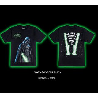 เสื้อยืดโอเวอร์ไซส์QWT146-1 VADER BLACKS-3XL