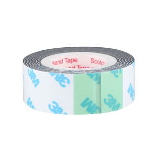Adhesive tape 3M DOUBLE SIDE HEAVY DUTY TAPE 0.6MM X 1.5M Stationary equipment Home use เทปกาว อุปกรณ์ เทปโฟม 2 หน้า แรง