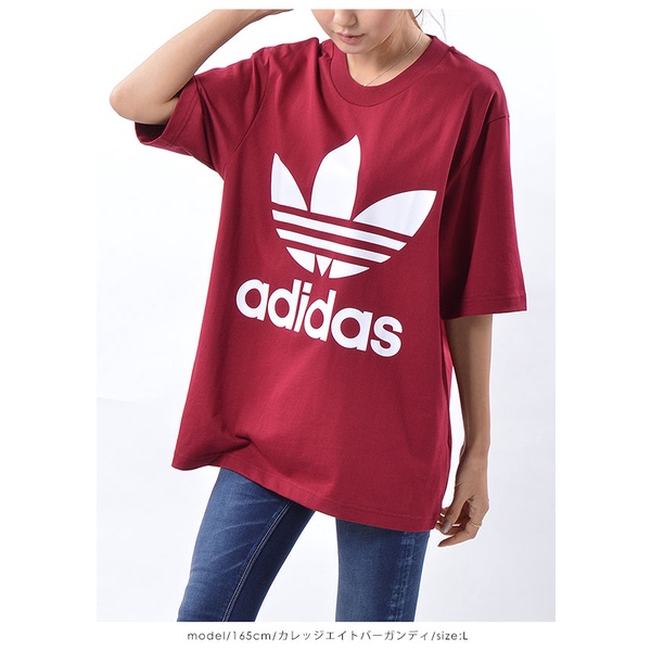 adidas Originals PAKAIAN Big Trefoil Tee M 34 2 40