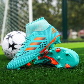 สินค้า Adidas รองเท้าสตัส รองเท้าฟุดบอล รองเท้าฟุตซอลหุ้มข้อ รองเท้าสตาร์ท FG Soccer Shoes