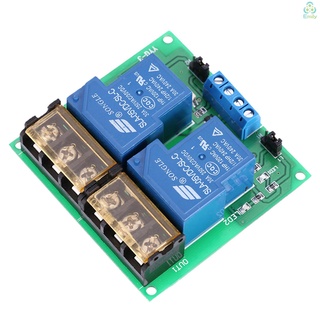 [*ใหม่!]2-Channel Dc 5V 30A อุปกรณ์โมดูลรีเลย์สําหรับ Optocoupler ทริกเกอร์